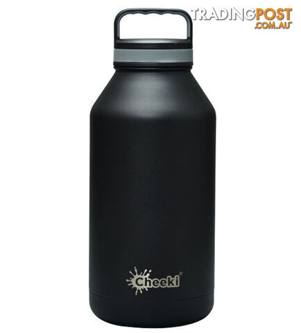 Cheeki Chiller 1.9L Insulated Bottle - Black - CC1900BL1