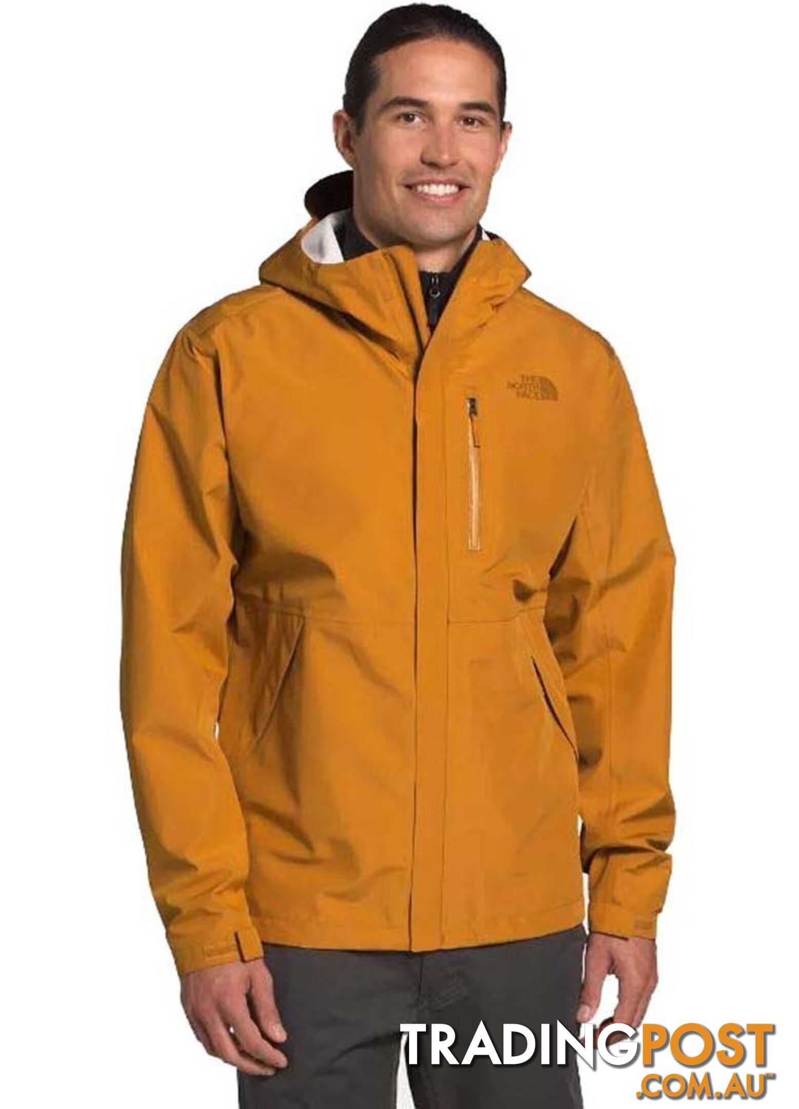 The North Face Dryzzle Futurelight Mens Waterproof Jacket - Citrine Yellow - M - NF0A4AHMHBX-T0M