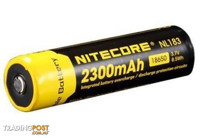 Nitecore 18650 Rechargeable Li-Ion Battery - 2300mAh - NL1823