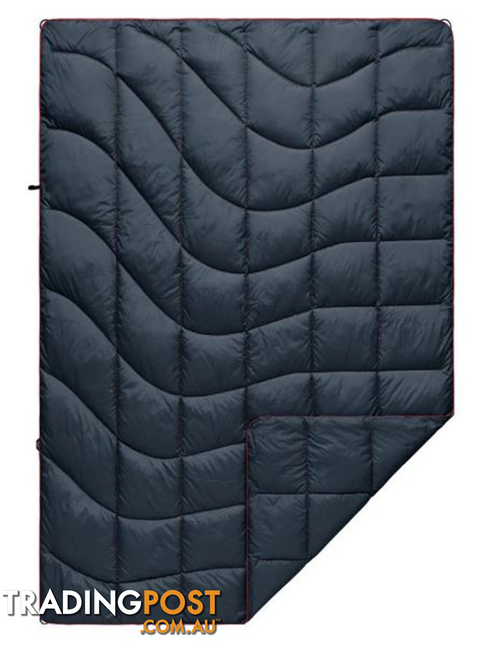 Rumpl Solid Down Puffy Outdoor Blanket - 1P - Deepwater - RUM00025-Deepwater