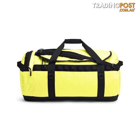 The North Face Base Camp 95L Duffel Bag - L - Sulphur Spring Green/TNF Black - NF0A3ETQC6T