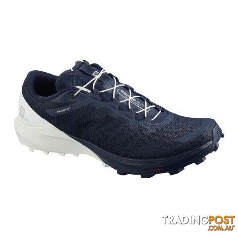 Salomon Sense 4 W /Pro Womens Trail Running Shoes - Navy Blazer/White/Copen Blue...
