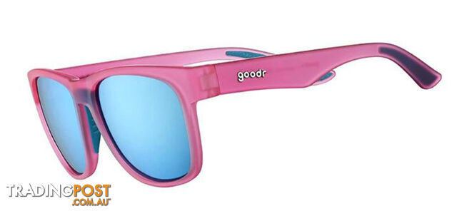 Goodr The BFG Running Sunglasses - Do You Even Pistol Flamingo - BFG-PK-TL4-RF
