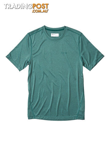 Marmot Conveyor SS Mens Lightweight T-Shirt - Botanical Garden Heather - S -...