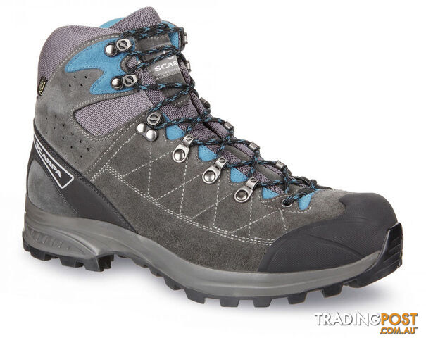 Scarpa Kailash Trek GTX Mens Hiking Boots - Gray-Blue - US10.5 / EU44 - SCA00097-Gray-Blue-44