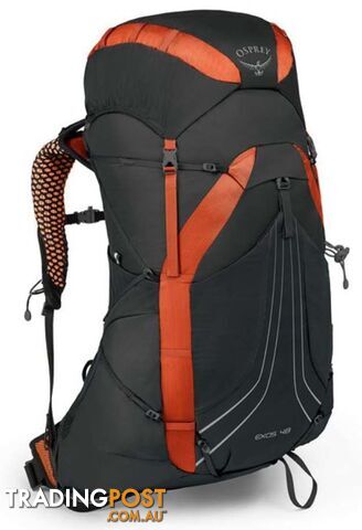 Osprey Exos 48L Lightweight Backpack - Blaze Black-M - OSP0725-BlazeBlac-M