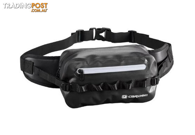 Caribee Squall 2.0 Water Resistant Waist Bag - Black - 5822-BLK