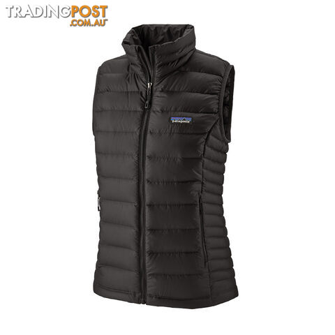Patagonia Down Sweater Womens Insulated Vest - Black - L - 84628-BLK-L