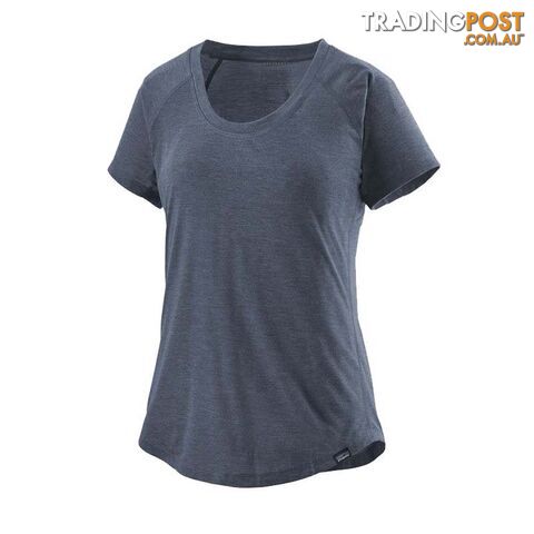 Patagonia Capilene Cool Trail Womens Performance T-Shirt - Classic Navy - XL -...