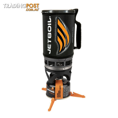 Jetboil Flash Cooking Pot Camp Stove System - Carbon - JFLCB