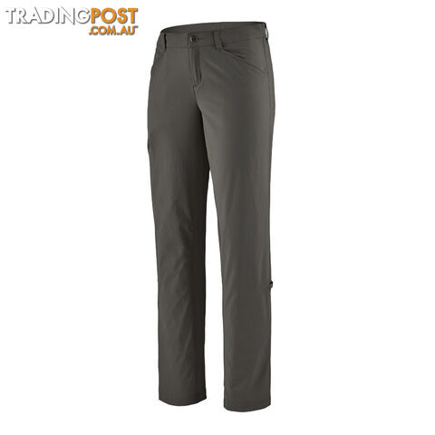 Patagonia Quandary Womens Hiking Pant - Regular - Forge Grey - 12 -...