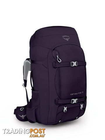 Osprey Fairview Trek 70L Womens Travel Backpack - Amulet Purple -...