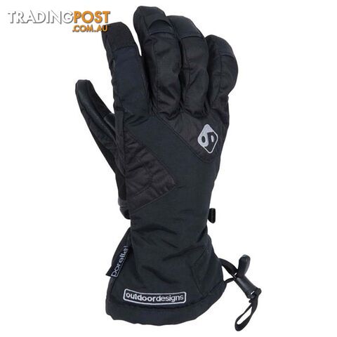 Outdoor Designs Summit Glove - Black [Glove Size: Medium] - 263754
