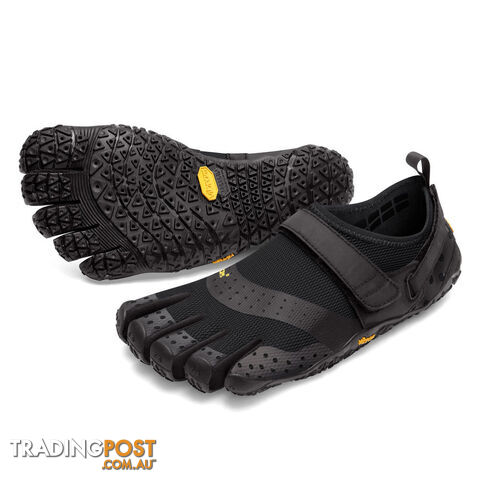 Vibram Fivefingers V-Aqua Mens Shoes - Black - US 8.5 - 18M730141