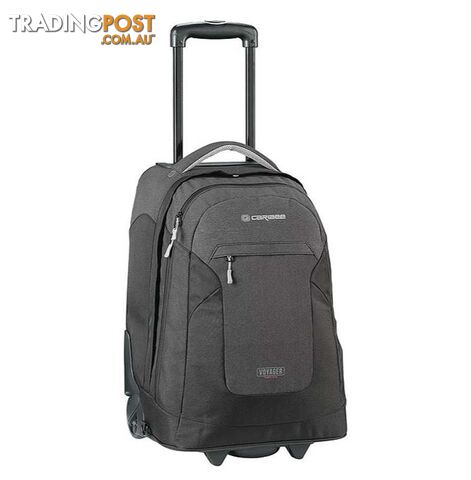 Caribee Voyager 35L Wheeled Carry-On Backpack - Asphalt/Black - 5753