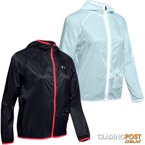 Under Armour Qualifier Storm Womens Lightweight Packable Running Jacket -...