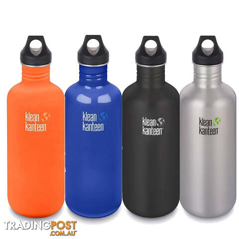 Klean Kanteen 40oz Classic Loop Cap Water Bottle 1.2L - XK1003P4