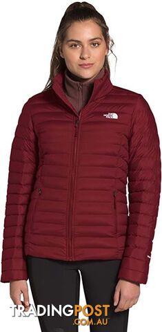 The North Face Stretch Down Womens Down Insulated Jacket - Pomegranate - Xs -...