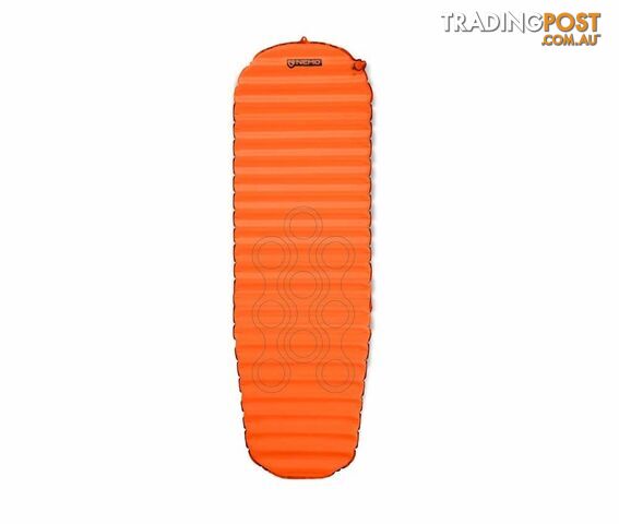 Nemo Flyer Self-Inflating Insulated Sleeping Mat - Orange - Long Wide - NEM00260