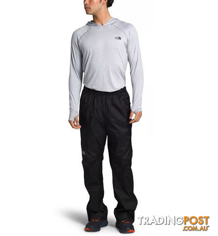 The North Face Venture 2 Mens Half Zip Waterproof Pants - TNF Black/TNF Black -...