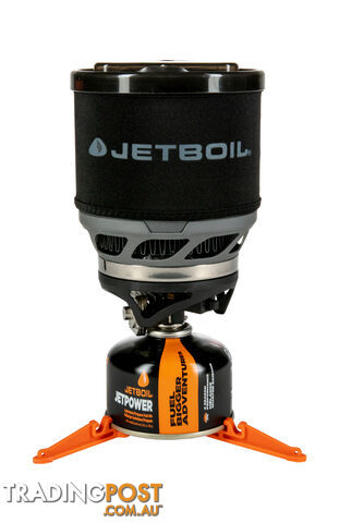 Jetboil Minimo Cooking Pot Camp Stove System - Carbon - JMNMCB