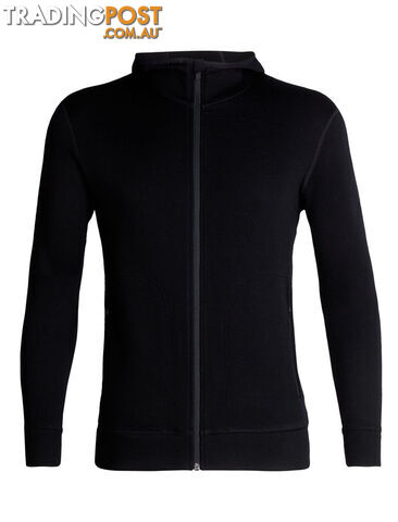 Icebreaker Elemental Mens Full Zip Merino Fleece Hoodie - 104490