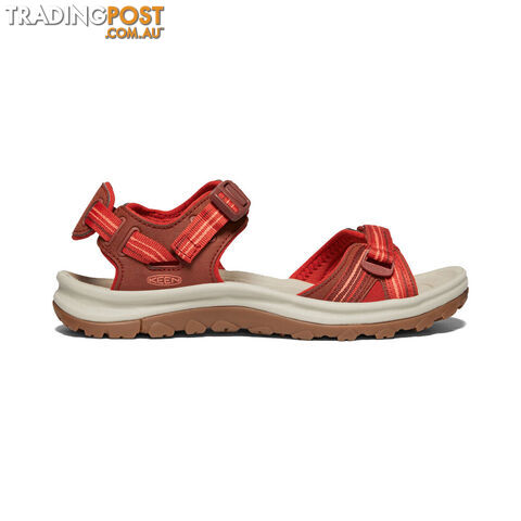 Keen Terradora II Open Toe Womens Hiking Sandals - Dark Red Coral - US 9 -...