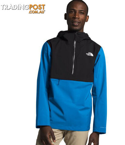 The North Face Arque Active Trail Futurelight Mens Waterproof Running Jacket - Clear Lake Blue/TNF Black - M - NF0A4AGXME9-T0M
