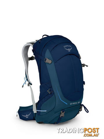 Osprey Stratos 34L Hiking Daypack - Eclipse Bl [Size: M/L] -...
