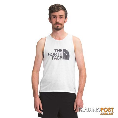 The North Face Flight Weightless Mens Running Singlet - TNF White - X1L -...