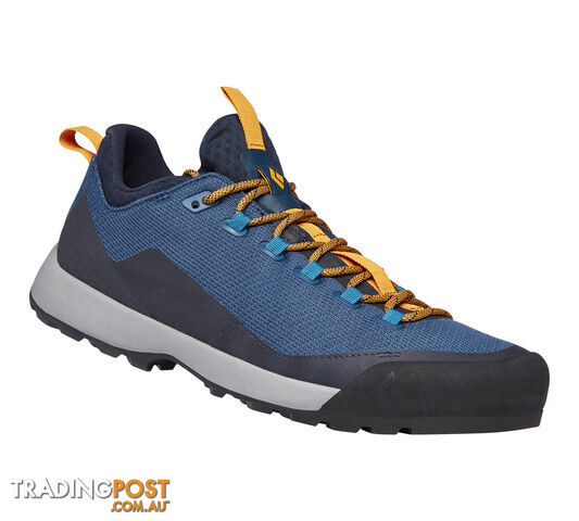 Black Diamond Mission LT Mens Approach Shoes - Eclipse/Blue Amber - 8 -...