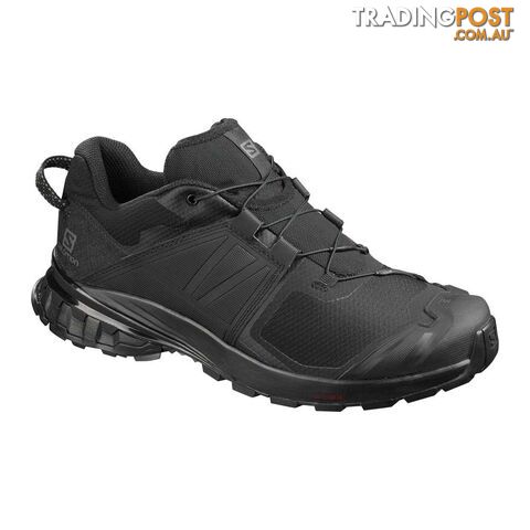 Salomon Xa Wild Mens Trail Running Shoes - Black/Black/Black - 100 -...
