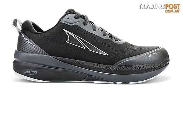 Altra Paradigm 5 Mens Road Running Shoes - Black - 13 - AL0A4VQO000-130