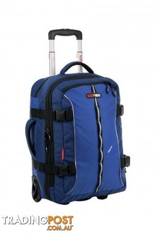Black Wolf Kinetic 45L Wheeled carry-on Bag - Blue - 6100-Blue