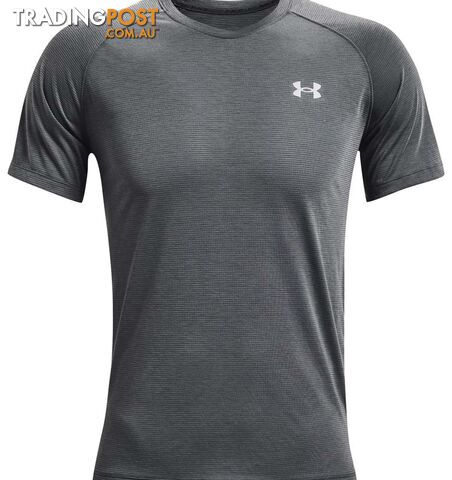 Under Armour Streaker SS Mens Performance T-Shirt - Pitch Gray/Pitch...