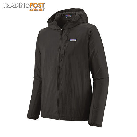 Patagonia Houdini Mens Lightweight Running Jacket - Black - XL - 24142-BLK-XL