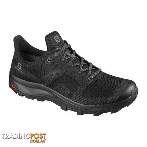 Salomon Outline Prism GTX Mens Hiking Shoes - Black/Black/Castor Grayor Gray -...