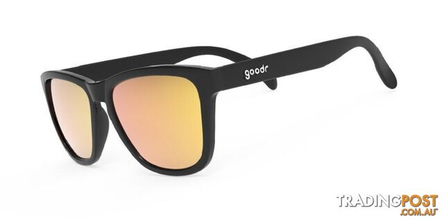 Goodr The OG Running Sunglasses - Whiskey Shots with Satan - OG-BK-AM1