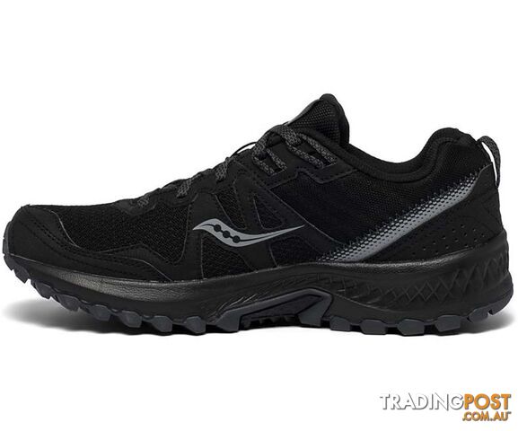 Saucony Excursion TR14 Mens Trail Running Shoes - Black/Charcoal - 11.5 - S20584-1-115 - photo 2 of 2