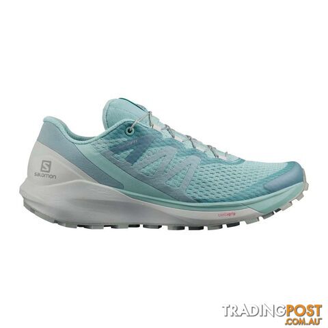 Salomon Trail Running Shoes Sense Ride 4 Womens Trail Running Shoes - Pastel...