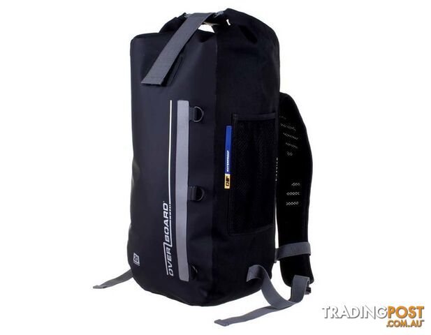 Overboard 20 Litre Classic Waterproof Backpack - Black - AOB1141BLK
