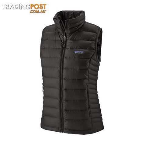 Patagonia Down Sweater Womens Insulated Vest - Black - XL - 84628-BLK-XL