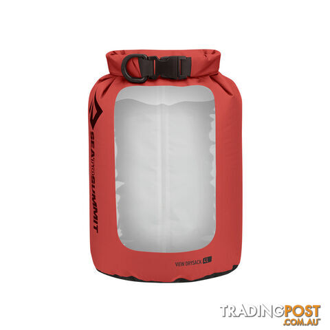 Sea to Summit View Dry Sack - 4L - Red - AVDS4RD