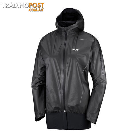 Salomon S/Lab MotionFit 360 Womens Waterproof Running Jacket - Black - M -...