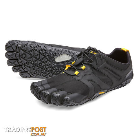 Vibram Fivefingers V-Trail 2.0 Mens Minimalist Running Shoes - Black - 19M7601