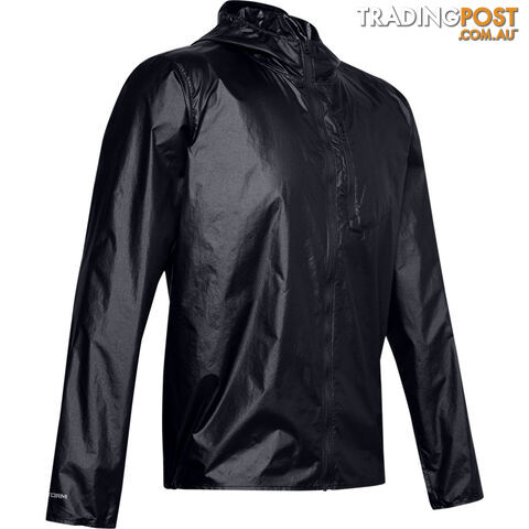 Under Armour OD Impasse Wind Mens Running Jacket - Black - SM - 1350943-001-SM - photo 1 of 2