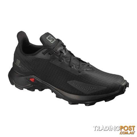 Salomon Alphacross Blast Mens Trail Running Shoes - Black/Black/Black - US11 - L41232600105