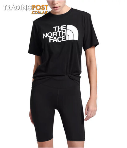 The North Face Half Dome Cotton Womens Short-Sleeve Tee - TNF Black - Xs -...