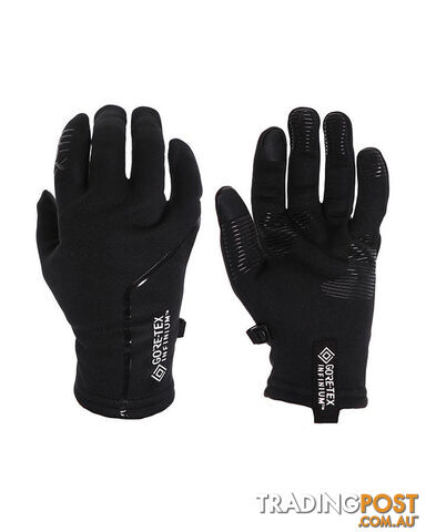 XTM Gore Infinium II Adult Unisex Windproof Gloves - Black - L - EU019-BLK-L
