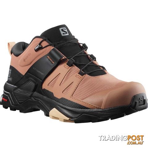 Salomon X Ultra 4 GTX Womens Hiking Shoes - Mocha Mousse/Black/Almond Cream - 9US - L41289700-75 - photo 2 of 2